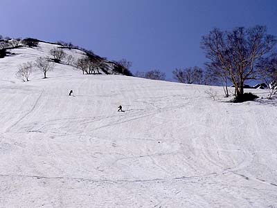 連休の山スキーの写真その2