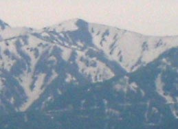 駒ケ岳の雪型の画像